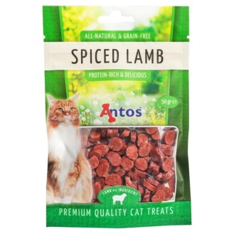 ANTOS Spiced Lamb kārumi kaķiem ar jēra gaļu 50 g (12)