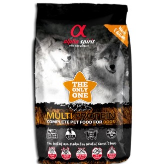 ALPHA SPIRIT MULTIPROTEIN pusmitrā barība ar vairākiem gaļas veidiem suņiem 3 kg ALPHA SPIRIT MULTIPROTEIN pusmitrā barība ar vairākiem gaļas veidiem suņiem 3 kg
