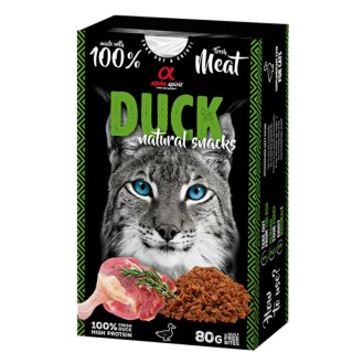 ALPHA SPIRIT NATURAL CAT kārumi kaķiem ar pīles gaļu 80 g (6)