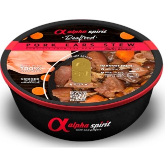 ALPHA SPIRIT Realfood sautējums ar cūku ausīm 280 g (9)