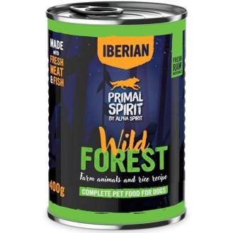 PRIMAL Iberian Wild Forest konservēta barība suņiem 400 g (6)