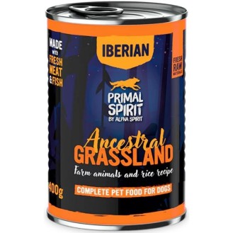 PRIMAL Iberian Ancestral Grassland konservēta barība suņiem 400 g (6)