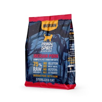 PRIMAL IBERIAN Pork barība kaķiem ar cūkgaļu 1 kg PRIMAL IBERIAN Pork barība kaķiem ar cūkgaļu 1 kg