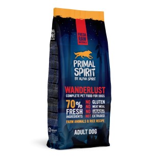 PRIMAL Wanderlust Adult Dog mitrā barība suņiem 12 kg PRIMAL Wanderlust Adult Dog mitrā barība suņiem 12 kg