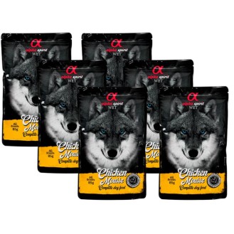 ALPHA SPIRIT WET muss suņiem ar vistas gaļu 85 g 6 gab. (24)