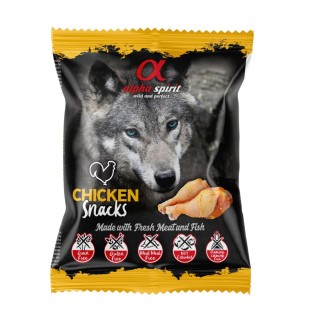 ALPHA SPIRIT SNACKS DOG kārumi suņiem ar vistas gaļu 50 g