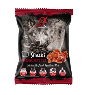 ALPHA SPIRIT SNACKS DOG kārumi suņiem ar šķiņķi 50 g
