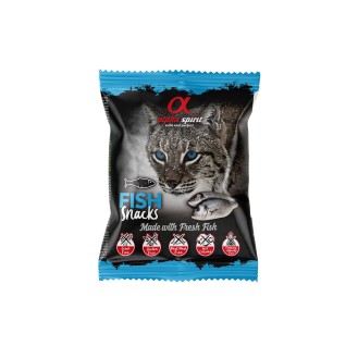 ALPHA SPIRIT SNACKS CAT kārumi kaķiem ar zivīm 50 g
