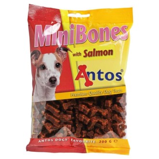 ANTOS Mini Bones Salmon mazi kauliņi ar lasi 200 g (25)