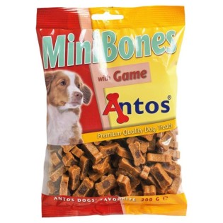 ANTOS Mini Bones Duo Game mazi kauliņi ar medījuma gaļu 200 g (25)