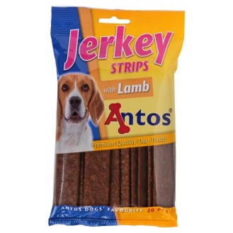 ANTOS Jerkey Strips Lamb 20 gab. plāksnītes ar jēra gaļu (14)