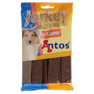 ANTOS Jerkey Strips Game 20 gab. plāksnītes ar medījuma gaļu (14)