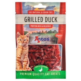 ANTOS Grilled Duck kārumi kaķiem ar pīles gaļu 50 g (12)