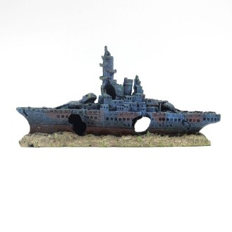 AQUA NOVA dekorācija akvārijam kuģis 23x4.5x11 cm