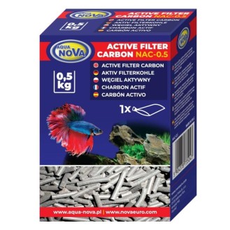 AQUA NOVA aktivētā ogle 0.5 kg AQUA NOVA aktivētā ogle 0.5 kg