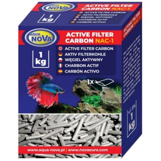 AQUA NOVA aktivētā ogle 1 kg AQUA NOVA aktivētā ogle 1 kg