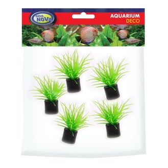 AQUA NOVA  plastmasas augs 3 cm 5 gab.