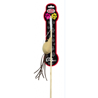 PET NOVA nūjiņa kaķim pelīte ar ādas aste 40 cm 3 gab. PET NOVA nūjiņa kaķim pelīte ar ādas aste 40 cm 3 gab.
