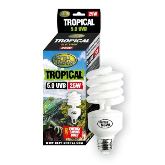 REP NOVA Tropical 5.0UVB 25W terāriju lampa
