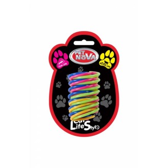 PET NOVA 4 spirāles rotaļlieta kaķiem 5 cm 3iepak.
