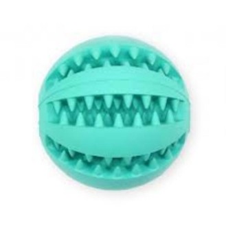 PET NOVA Superdental piparmētru zaļa bumbiņa suņiem 7 cm 2 gab.