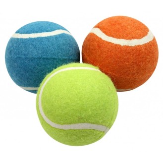 PET NOVA Tennis balls bumbiņu komplekts 6cmx3 gab. (peld) 2iepak.