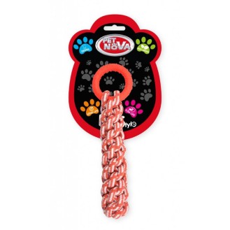 PET NOVA TPR gredzens ar pīta virvi 30 cm