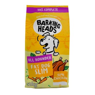 BARKING HEADS Fat Dog Slim svara kontrolei (vistas gaļa) 12 kg BARKING HEADS Fat Dog Slim svara kontrolei (vistas gaļa) 12 kg