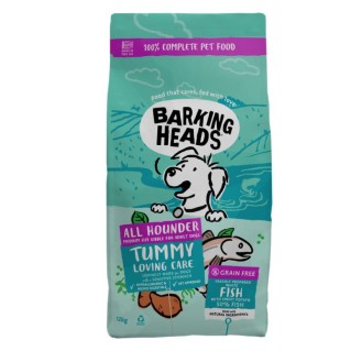 BARKING HEADS Tummy Lovin Care Fish suņiem ar zivīm 12 kg BARKING HEADS Tummy Lovin Care Fish suņiem ar zivīm 12 kg