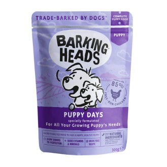 BARKING HEADS Puppy Days konservi kucēniem 300 g 10 gab.