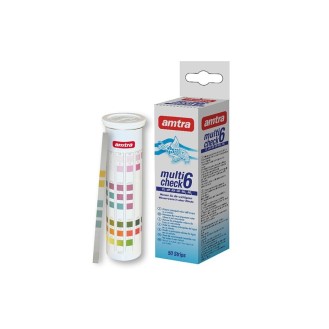 AMTRA MULTICHECK 6IN1 ūdens tests 50 gab.