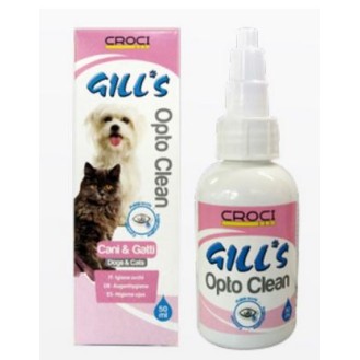 CROCI GILL'S OPTO-CLEAN acu tīrīšanas līdzeklis 50 ml