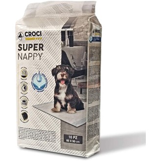 CROCI SUPER NAPPY higiēnas paladziņi 60x90 cm, 10 gab. (8)