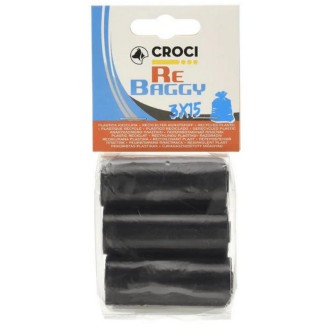 CROCI RE BAGGY pārstrādāta plastmasas maisiņi 3x15 gab. (12)