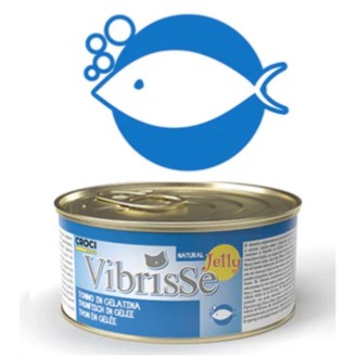 VIBRISSE konservēta barība kaķiem želatīnā ar tunci 70 g 1 gab. (24) VIBRISSE konservēta barība kaķiem želatīnā ar tunci 70 g 1 gab. (24)