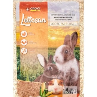 CROCI Lettosan kukurūzas pakaiši grauzējiem 4 l (4)