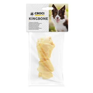 CROCI King Bone kauls balts ar mezglu 25 g 10 cm CROCI King Bone kauls balts ar mezglu 25 g 10 cm