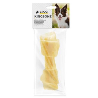 CROCI King Bone kauls balts ar mezglu 40 g 12.5 cm
