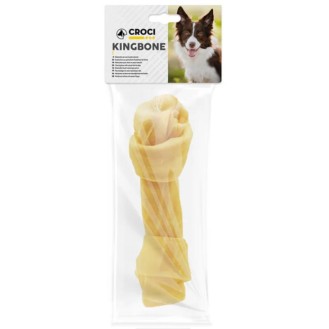 CROCI King Bone kauls balts ar mezglu 60 g 15 cm