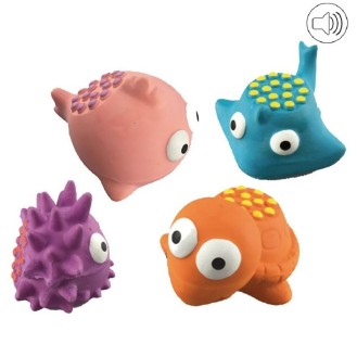 CROCI Sealife Mix lateksa rotaļlietas 5-6 cm jūras dzīvnieki 2 gab.