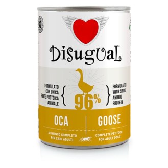DISUGUAL MonoProtein konservēta barība suņiem ar zoss gaļu 400 g (6)
