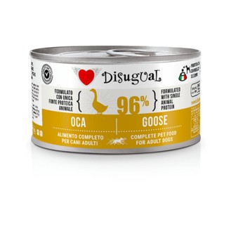DISUGUAL MonoProtein konservēta barība suņiem ar zoss gaļu 150 g (12)