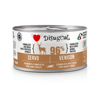 DISUGUAL MonoProtein konservēta barība suņiem ar brieža gaļu 150 g (6)