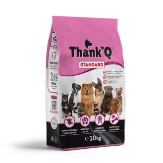 THANK'Q Standart barība suņiem ar jēra gaļu 10kg