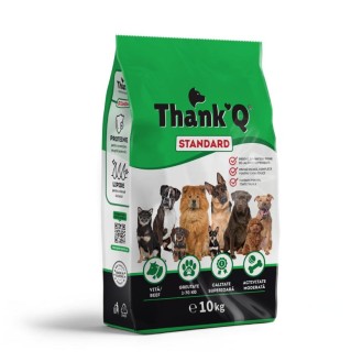 THANK'Q Standart barība suņiem ar liellopa gaļu 10kg