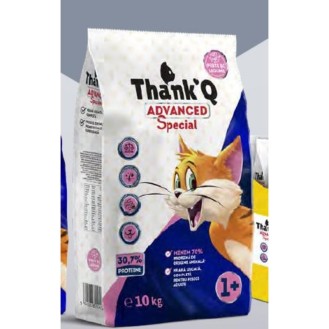 THANK'Q Advanced barība kaķiem ar zivīm, 10kg