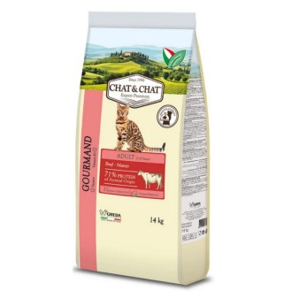 GHEDA Chat Expert Premium Beef barība kaķiem 14 kg GHEDA Chat Expert Premium Beef barība kaķiem 14 kg