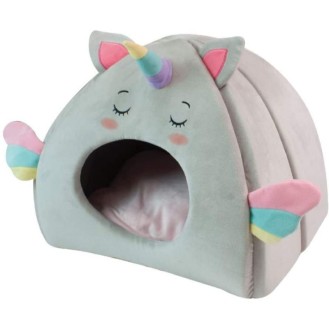 CROCI Pet bed Fluffy Unicorn guļvieta-mājiņa kaķim CROCI Pet bed Fluffy Unicorn guļvieta-mājiņa kaķim