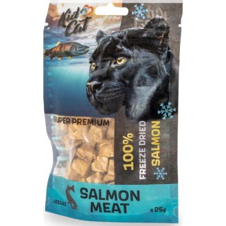 KIDCAT 100% liofilizēti laša kubiņi 25 g