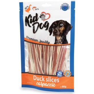 KIDDOG Slices pīles gaļas strēmelītes 80 g (150)